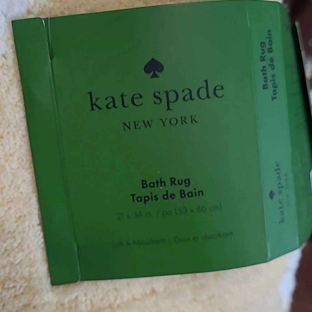 Kate Spade Polka Dot Bath Rug